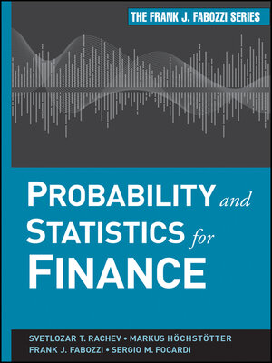 cover image of Probability and Statistics for Finance
